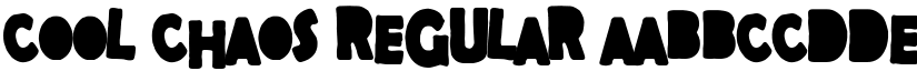 Cool Chaos Regular font