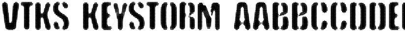 vtks keystorm font