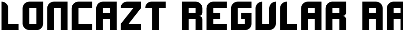 Loncazt Regular font