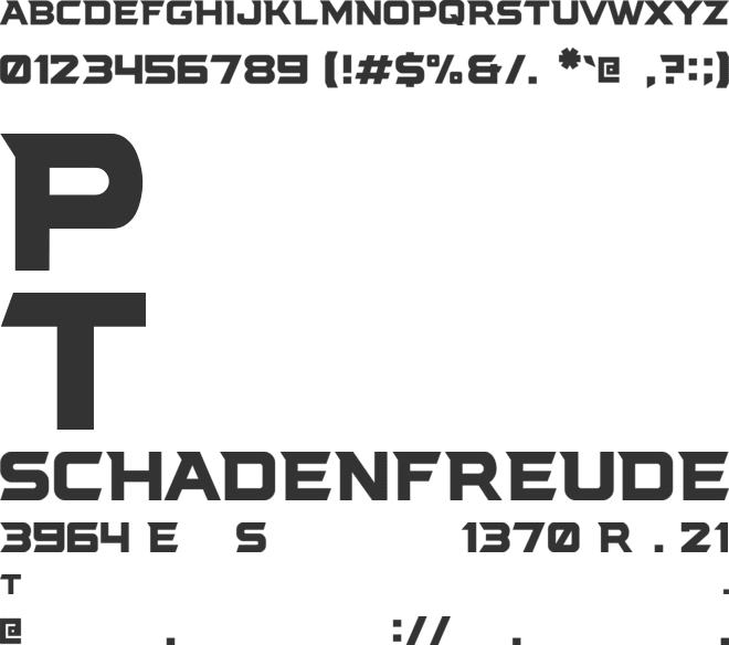 Poggers font preview