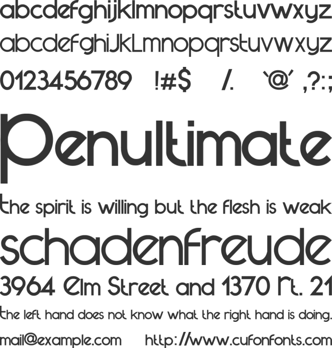 future mood font preview