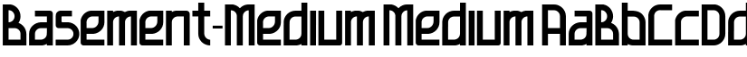 Basement-Medium font download