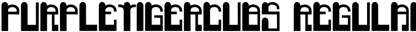 PurpleTigerCubs Regular font