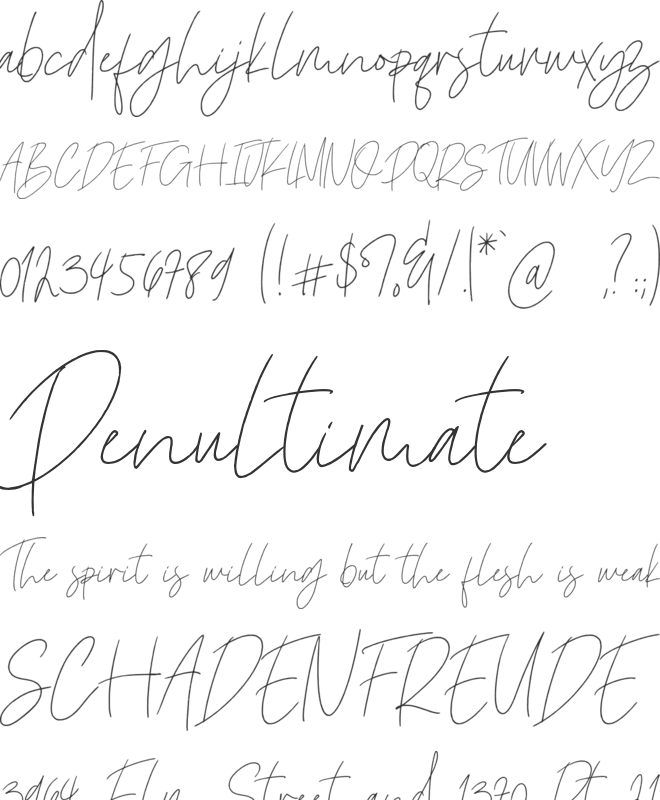 Sugeng Rawuh font preview