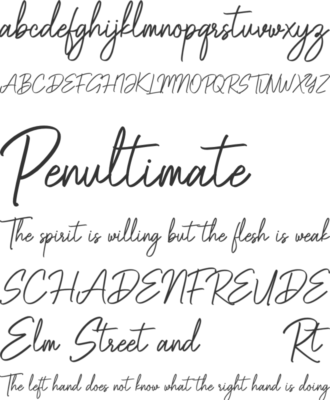 Blackpool font preview