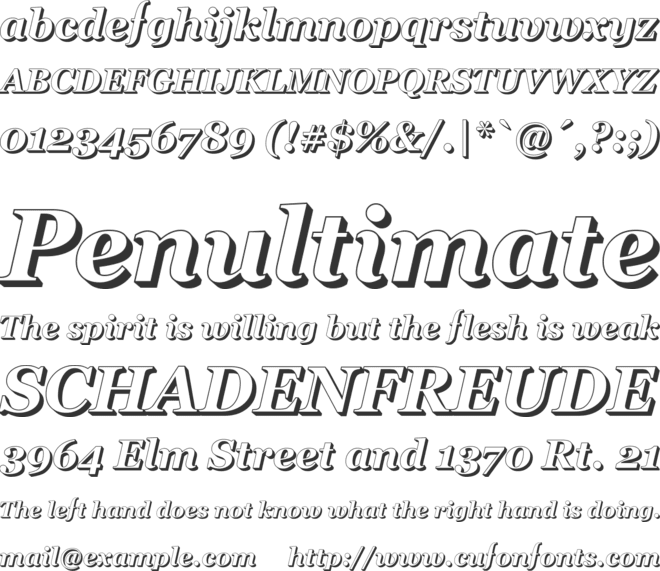 404error font preview