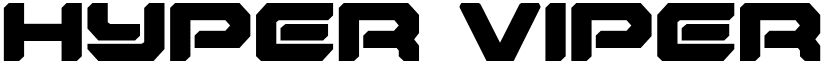 Hyper Viper Regular font