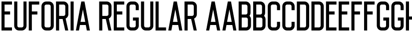 Euforia Regular font