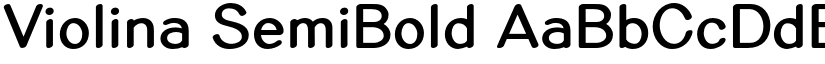 Violina SemiBold font