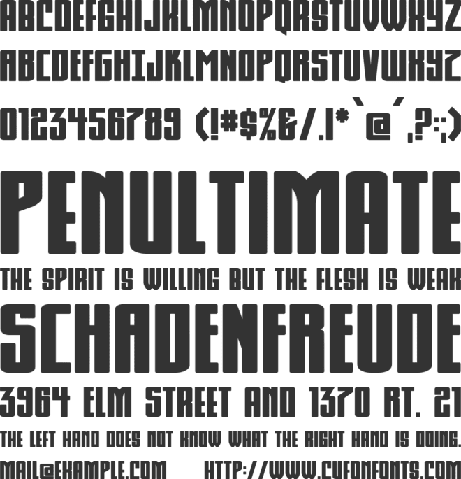 KomikaHuna font preview