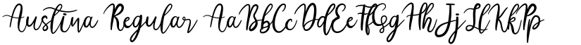 Austina Regular font