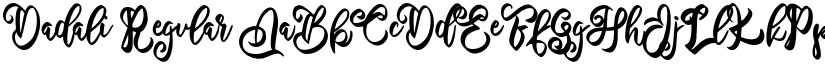 Dadali Regular font