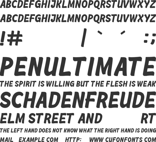 Retrochips font preview