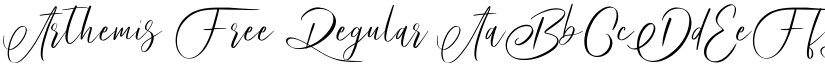 Arthemis Free Regular font