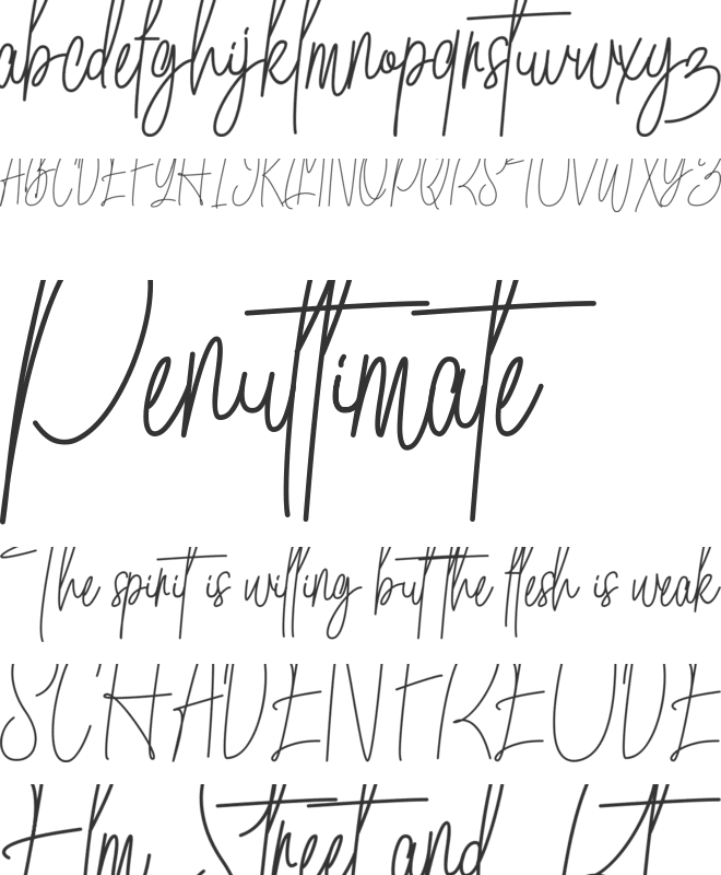 Bristya Free font preview