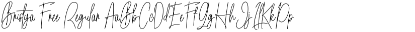 Bristya Free Regular font