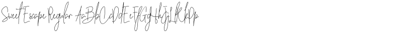 Sweet Escape Regular font