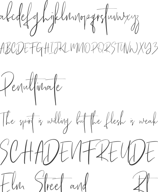 Lovas Free font preview
