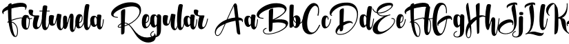 Fortunela Regular font