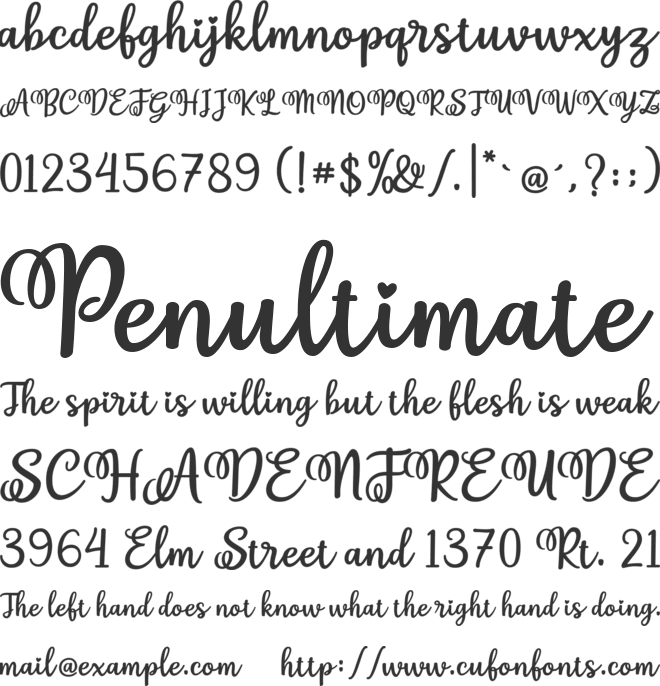 Beyond Magical free for persona font preview