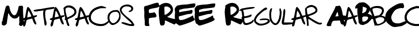 Matapacos FREE Regular font