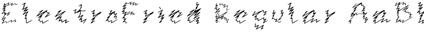ElectroFried Regular font