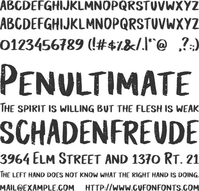 Pistachio font preview
