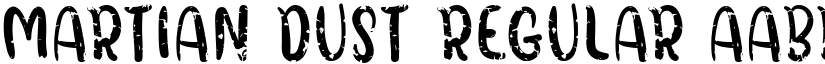 Martian Dust Regular font
