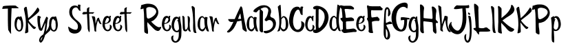 Tokyo Street Regular font