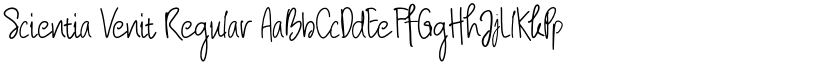 Scientia Venit font download