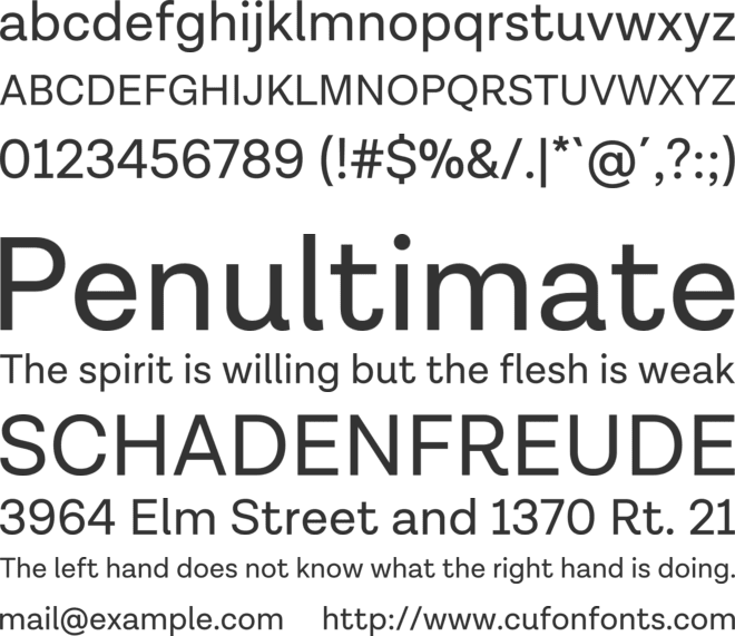 Lota Grotesque Alt 1 font preview