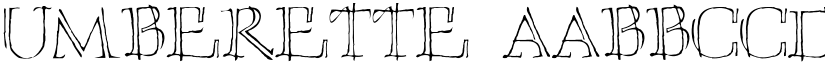 Umberette font download