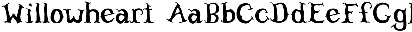 Willowheart font