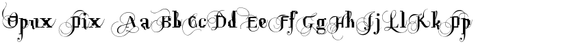 Opux Pix font