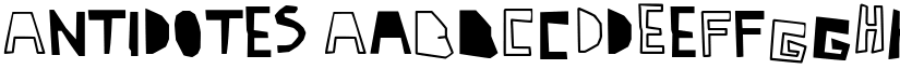 Antidotes font download