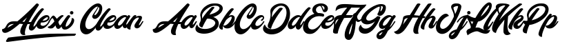 Alexi Clean font