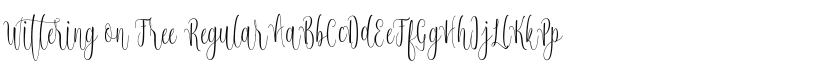 Wittering on Free font download