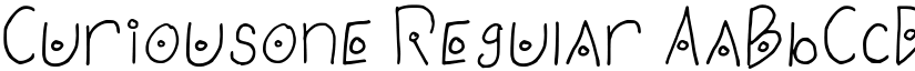 Curiousone font download