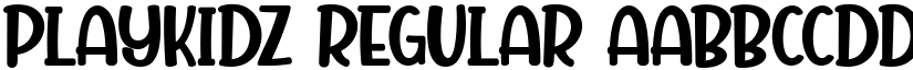 Playkidz font download