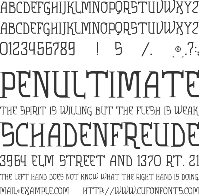 VTKS Solution font preview