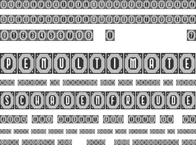 Capitalismo font preview