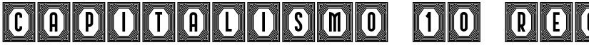 Capitalismo 10 Regular font