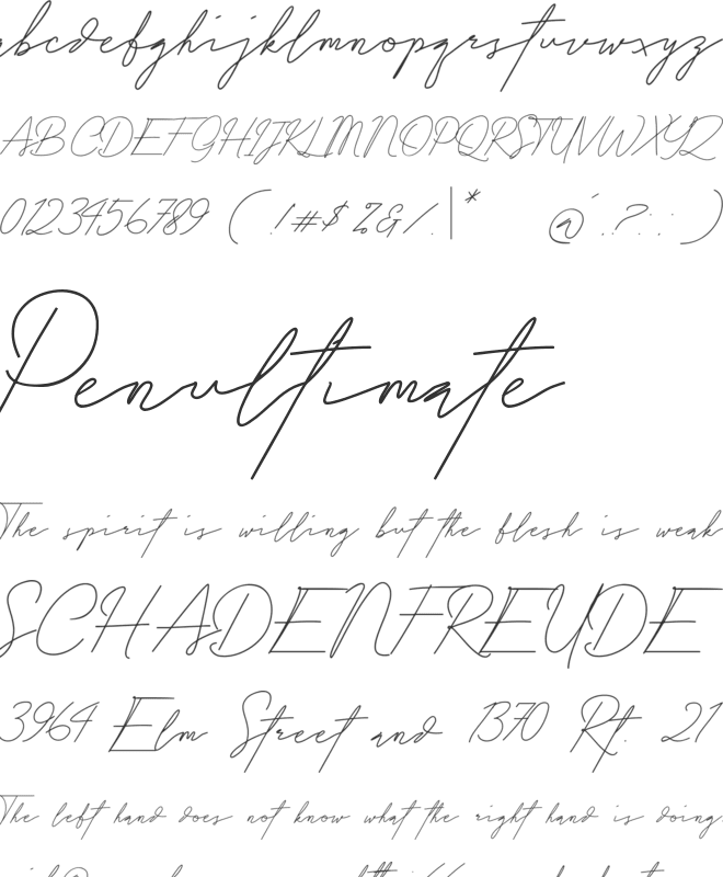 Junaedi font preview