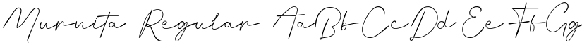 Murnita Regular font