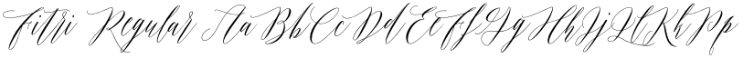 Fitri Regular font