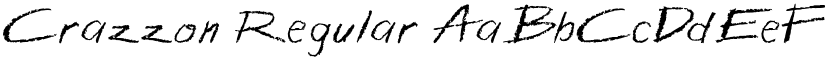 Crazzon Regular font