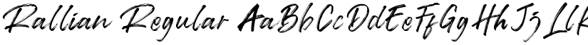 Rallian font download