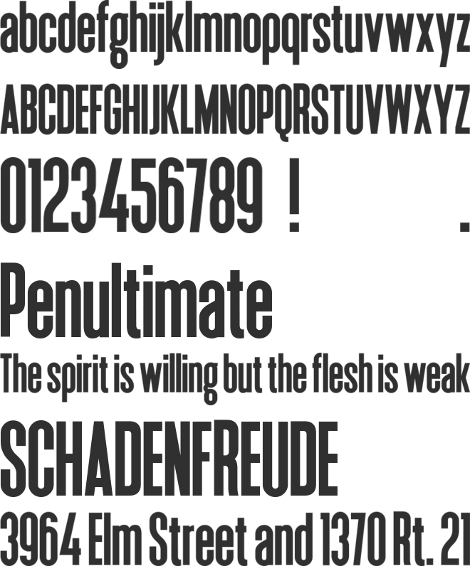 Deutschlander 2.0 font preview