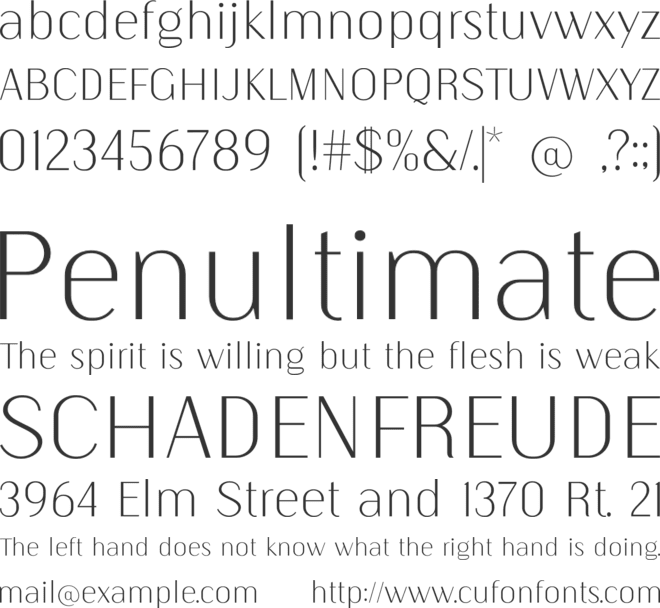 Kiyana Display font preview