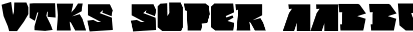 VTKS Super font download